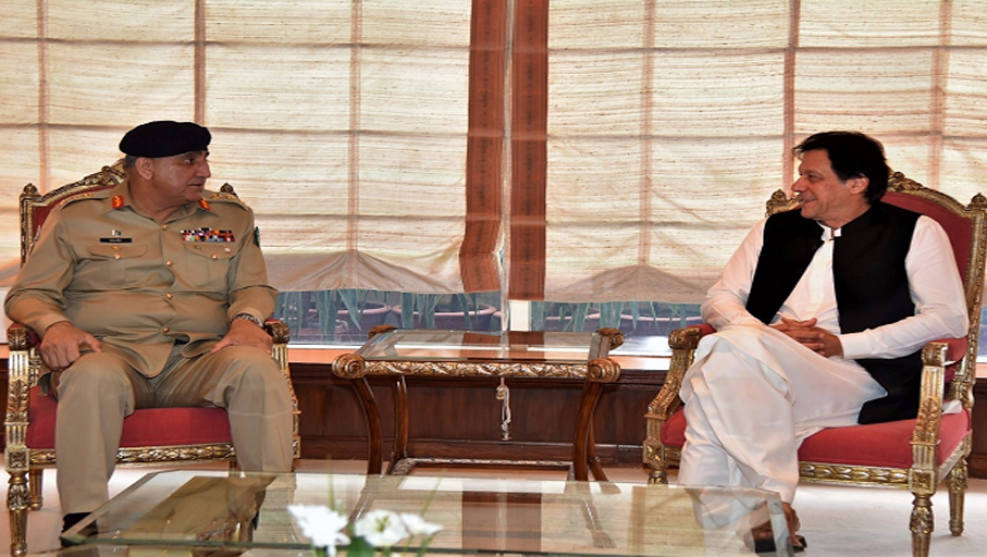 وزيراعظم عمران خان ۽ آرمي چيف جنرل قمر جاويد باجوا ۾ اهم ملاقات