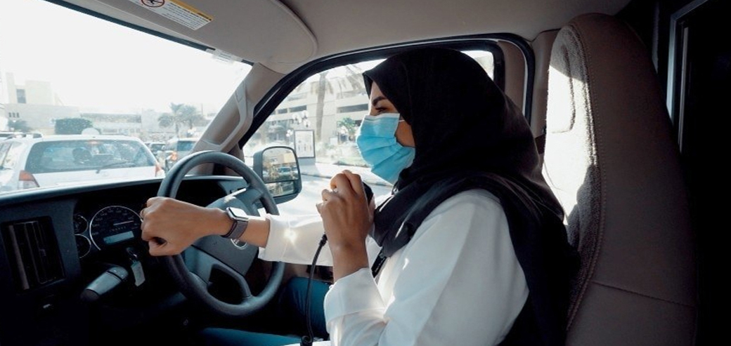 سعودي عورتن ايمبولينس سروس جي ذميداري به سنڀالي ورتي