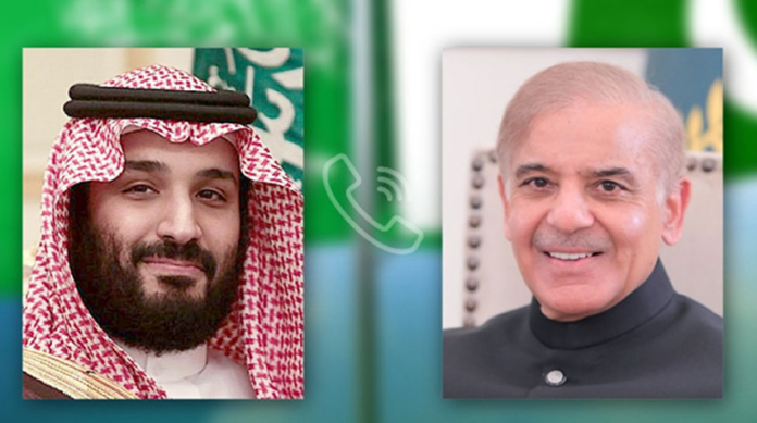 سعودي ولي عهد جو وزيرعظم سان ٽيليفونڪ رابطو، منصب سنڀالڻ تي مبارڪون